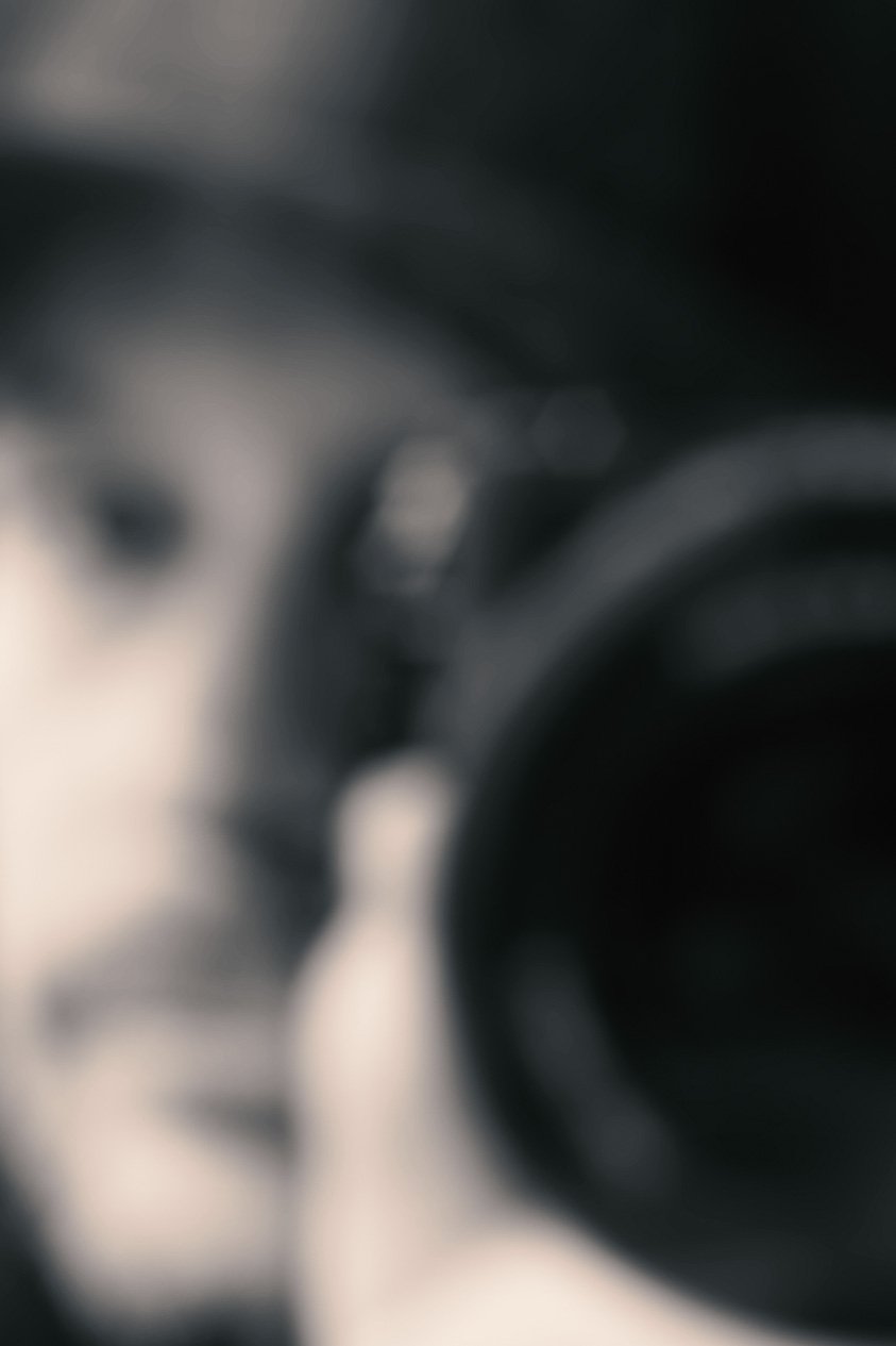 Loke Utgard with a camera